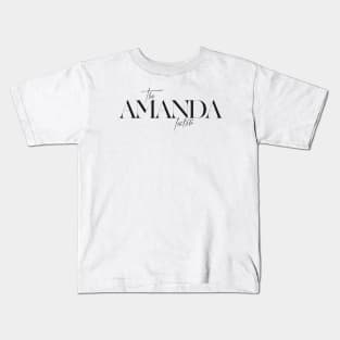 The Amanda Factor Kids T-Shirt